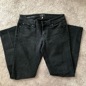ANN TAYLOR LOFT Gray Skinny Jeans